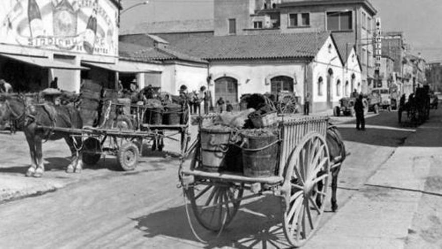 Imatge històrica del Celler Cooperatiu d&#039;Artés