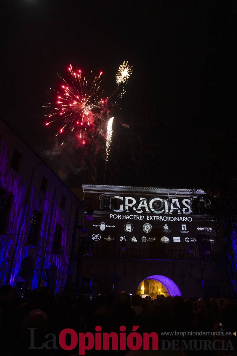 Así se vivió la clausura cultural del Año Jubilar en Caravaca