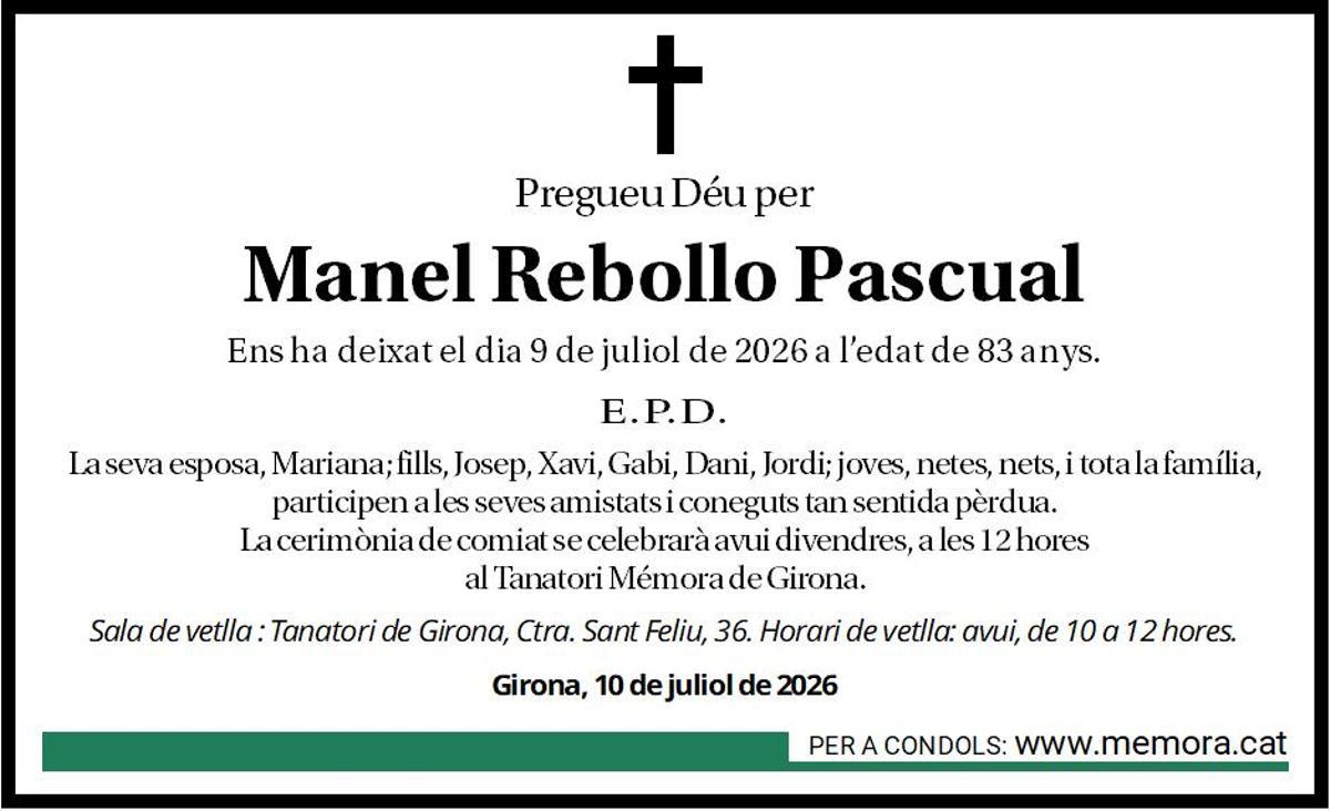 Manel Rebollo Pascual