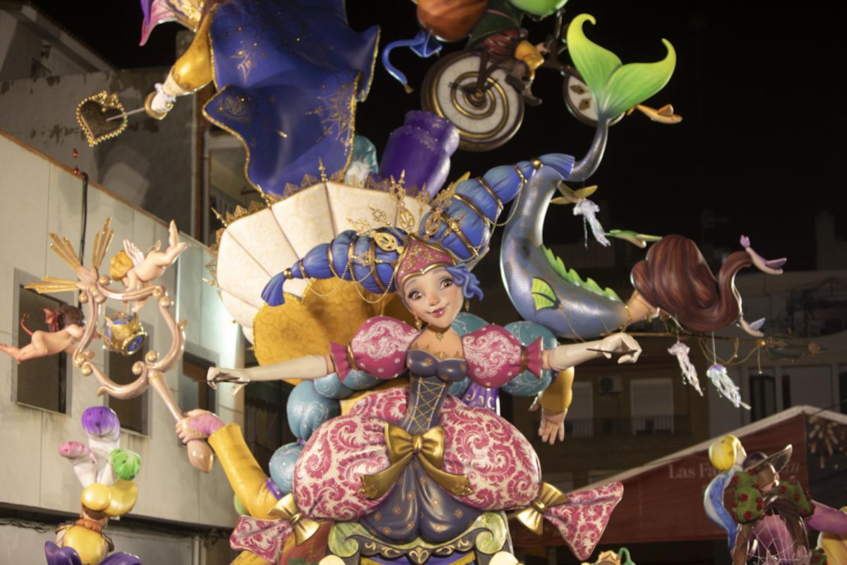 Plantà de las Fallas en Sagunt Plantà de las Fallas en Sagunt