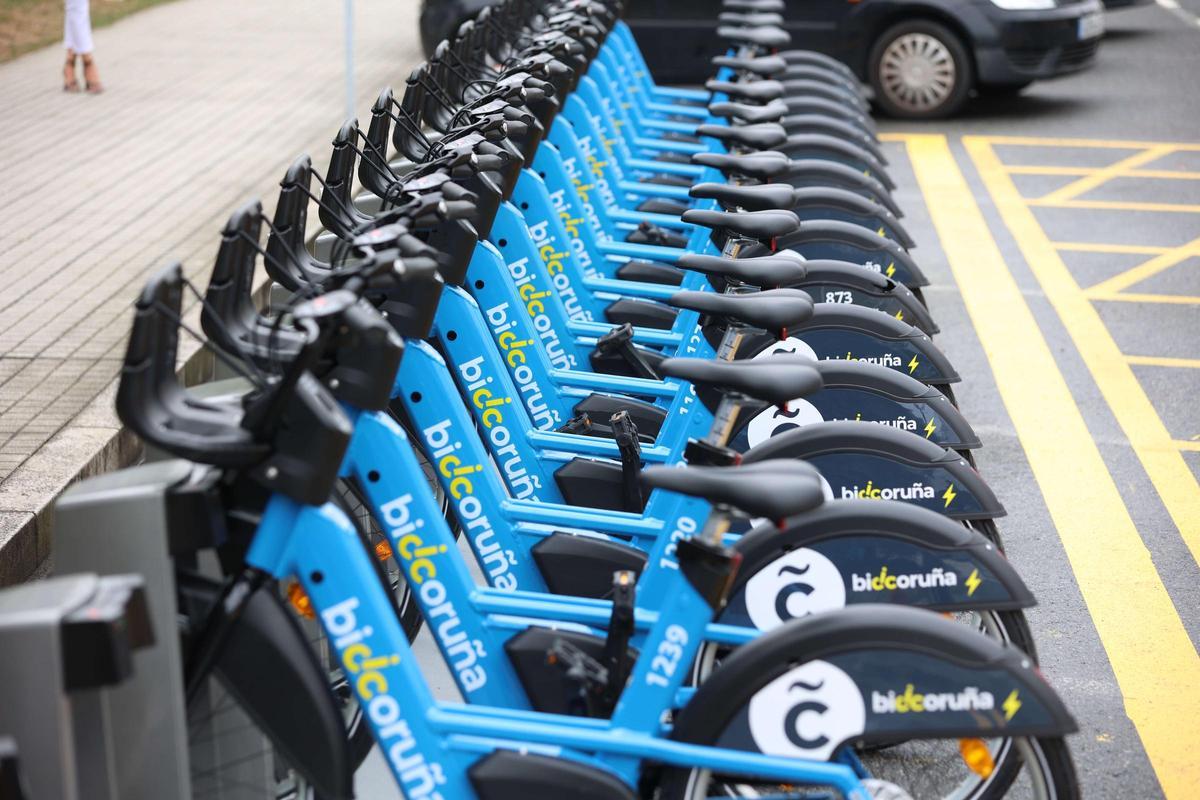 Estación de BiciCoruña.