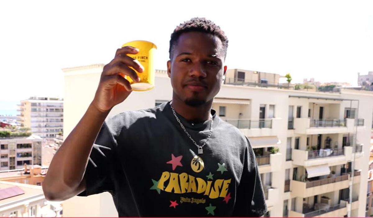 Ansu Fati, durante el documental del AS Mónaco