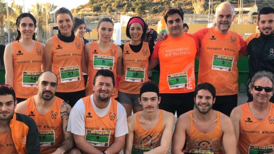 Tres medallas para la Universitat en el autonómico de trail