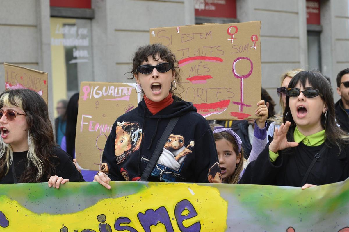 Manifestacion 8 M en Elche