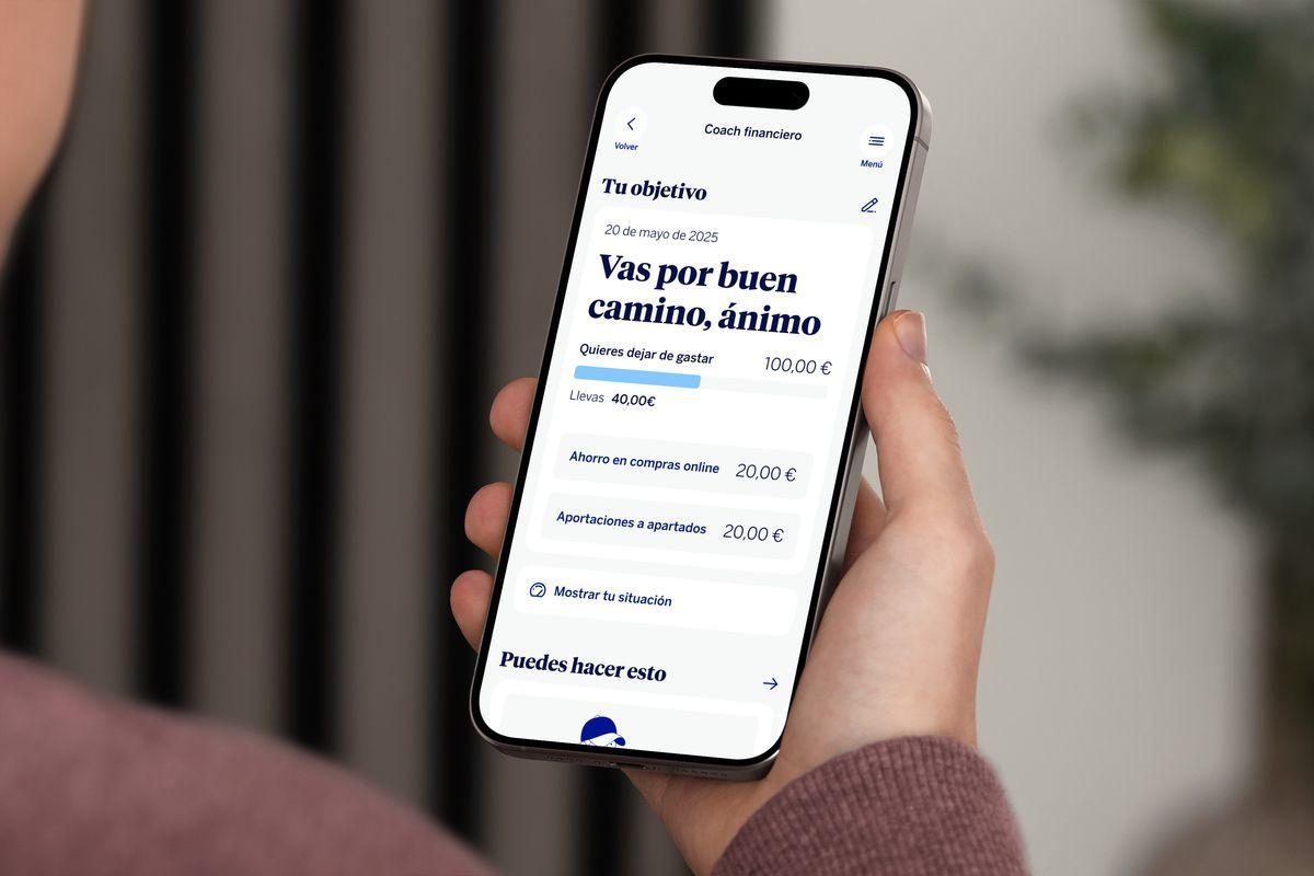 La nueva aplicación ayuda a gestionar el ahorro.