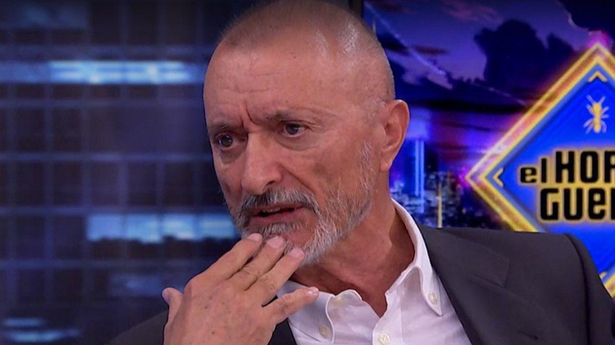 Arturo Pérez-Reverte en su visita a &#039;El Hormiguero&#039;