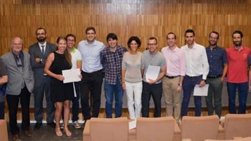 Lliurament dels títols del MBA de la UdG