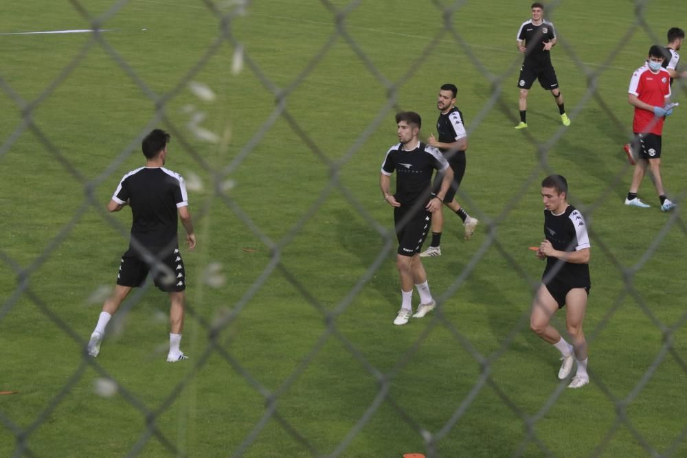 Entrenamiento del Zamora