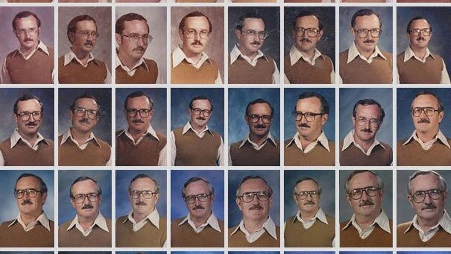 La curiosa història del professor que es va posar la mateixa roba durant 40 anys per la foto d&#039;orla