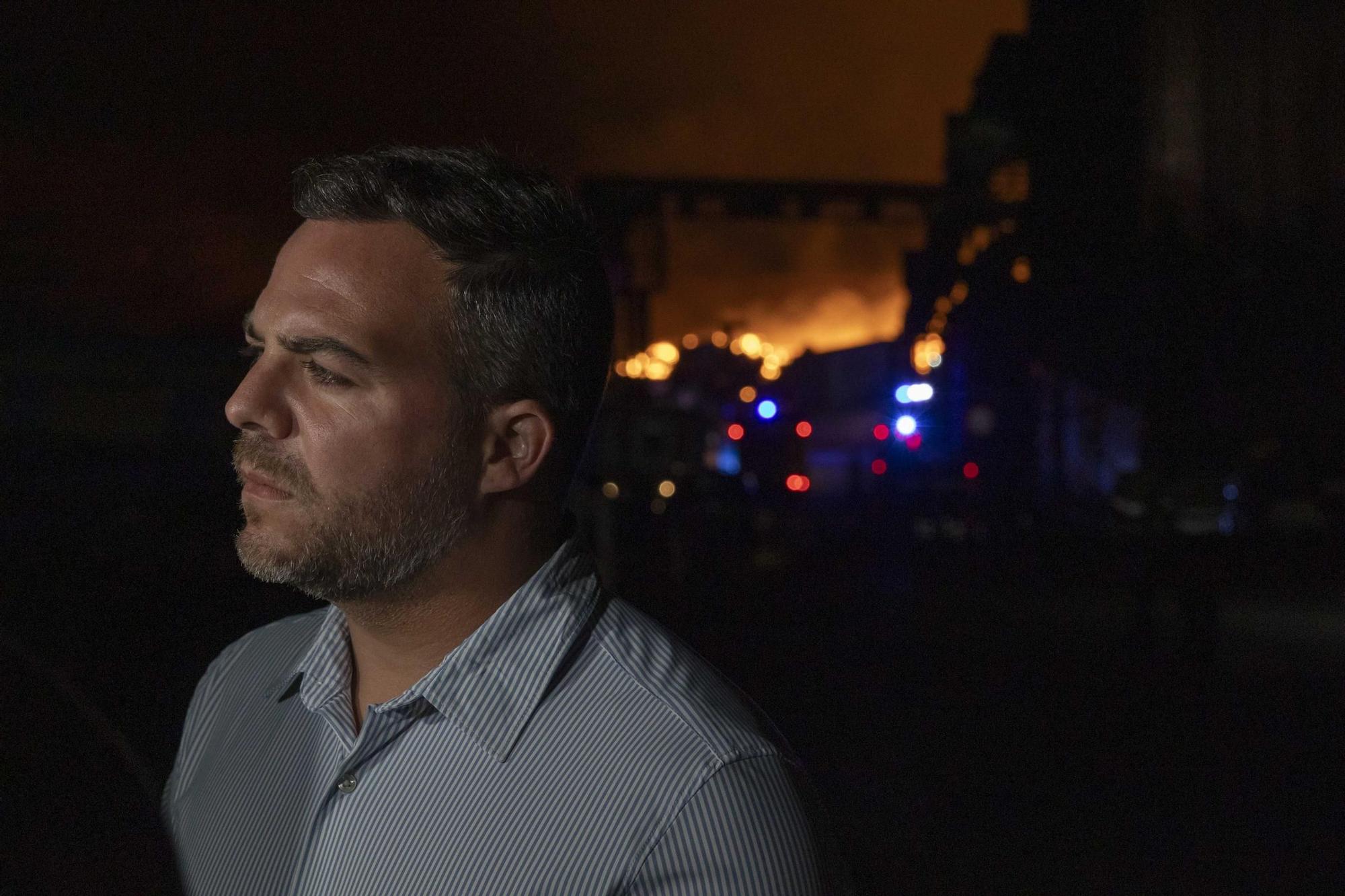 El incendio en el vertedero de Zonzamas (Lanzarote), en imágenes