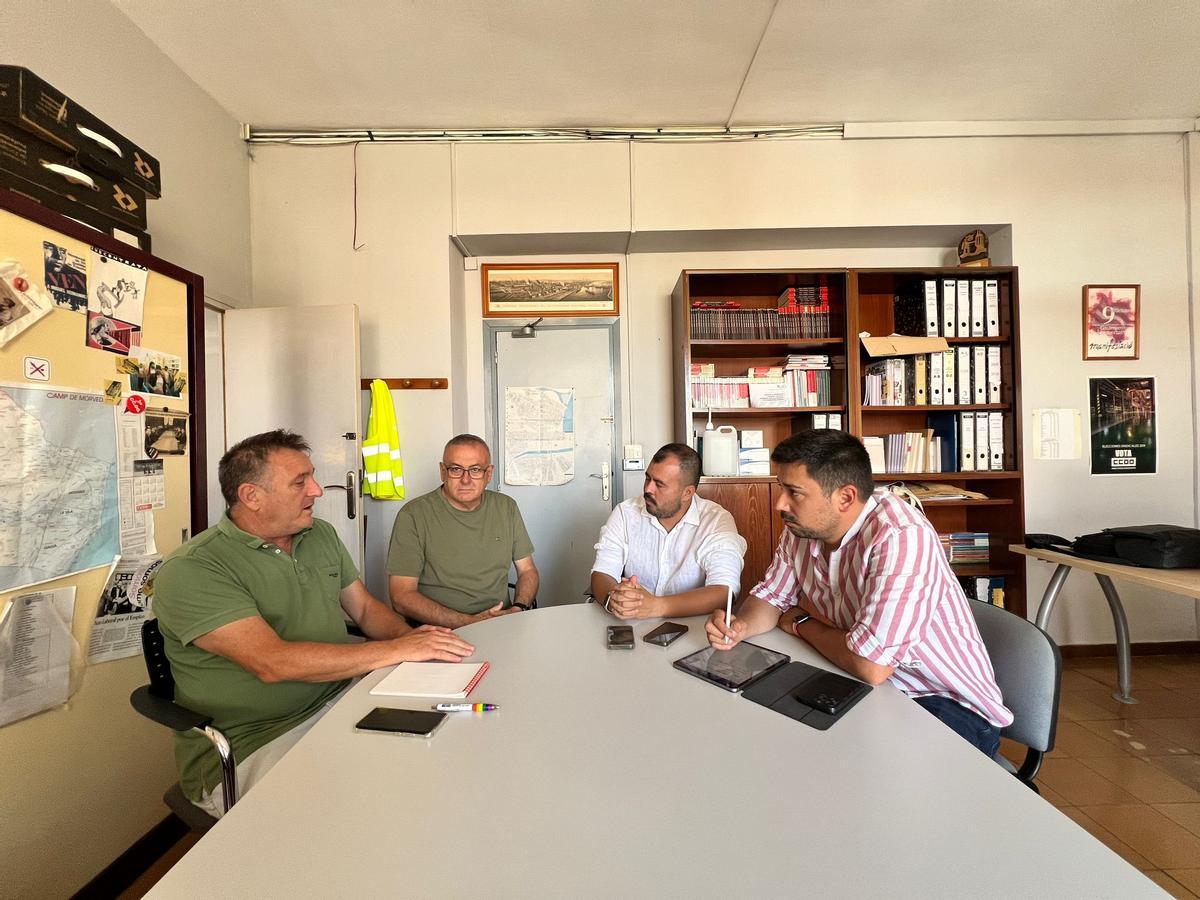 Reunión de González con el comité de empresa de Galmed