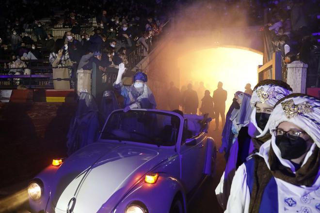 La Cabalgata de Reyes en la Plaza de Toros