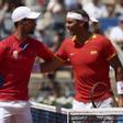 Djokovic y Nadal, en su partido de París 2024