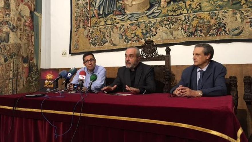 Presentación del festival Domo Musical en la sala capitular de la Catedral