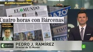 Fragment de La Sexta Noche, sobre Bárcenas i ’El Mundo’