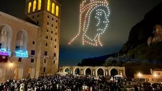 Montserrat inicia los actos de conmemoración del Milenario con un multitudinario acto en la Basílica de Santa Maria