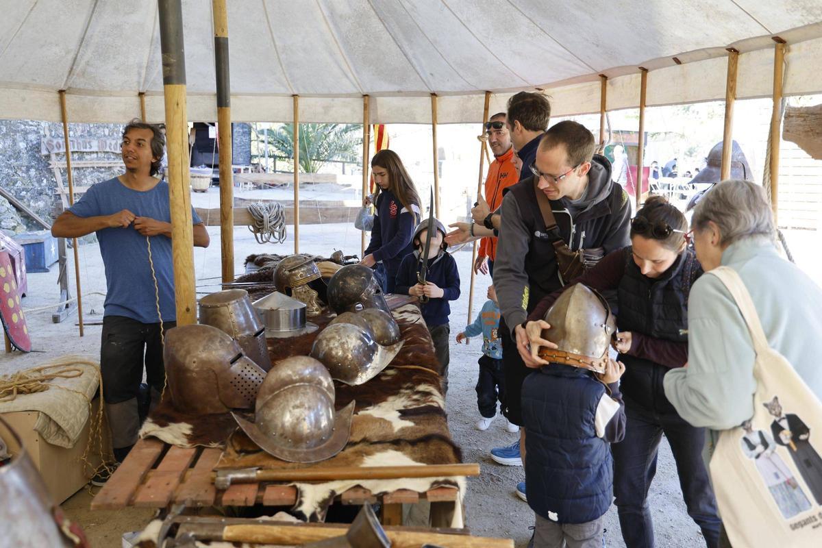 Les imatges del mercat medieval de Calonge