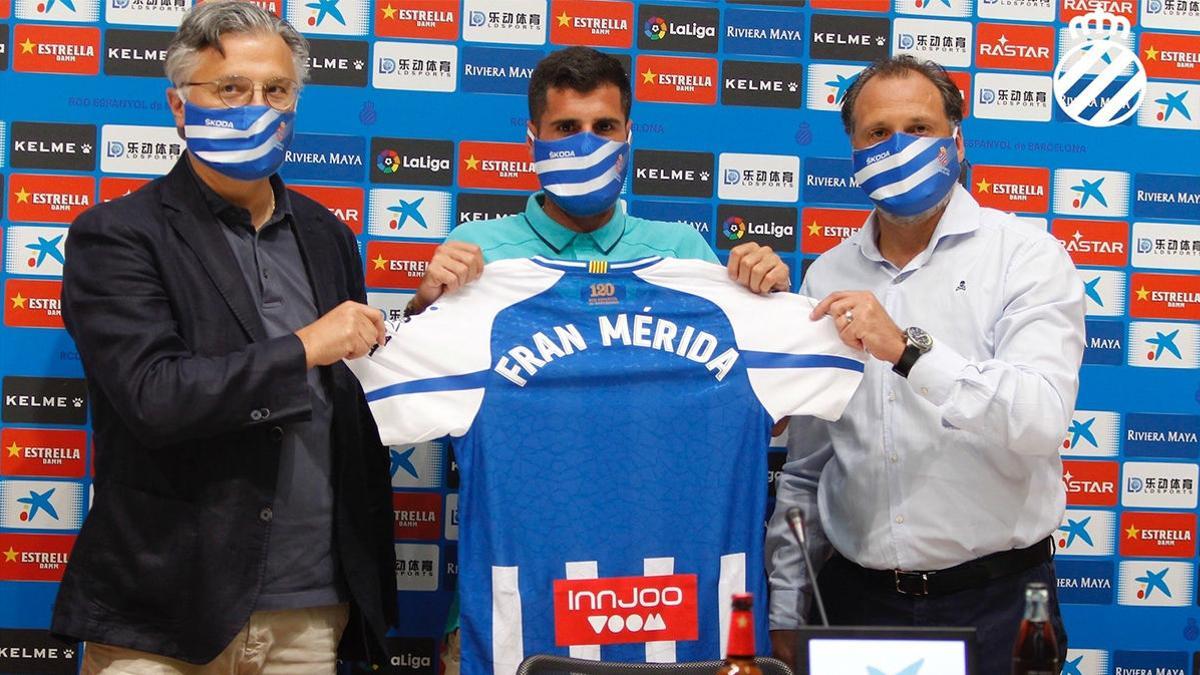 Fran Mérida: "El Espanyol siempre ha sido mi primera opción"