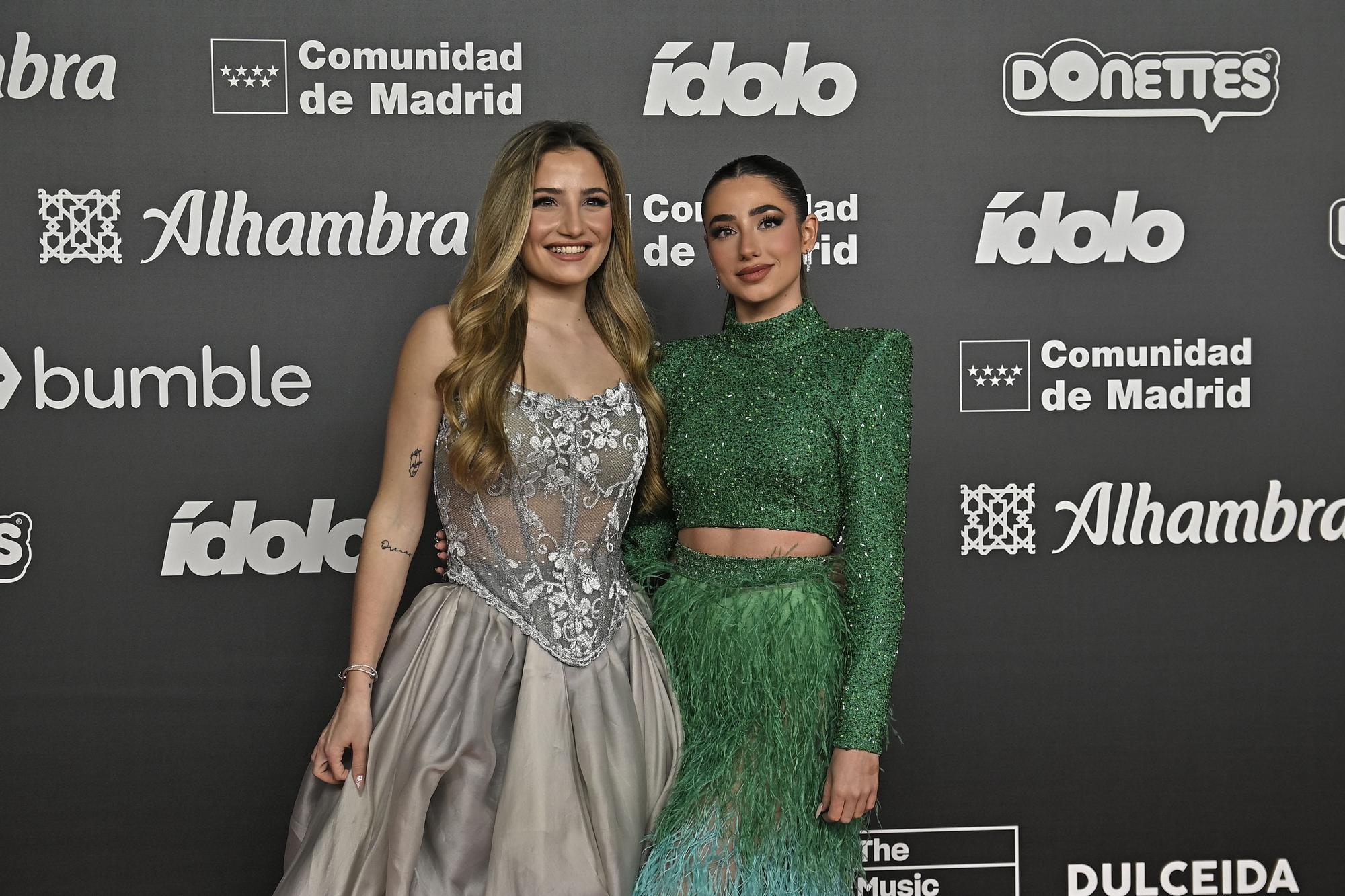 Premios Ídolo: todas las fotos del photocall