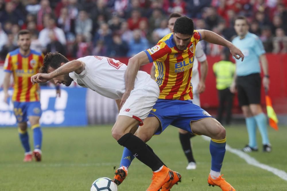 Sevilla - Valencia, en imágenes