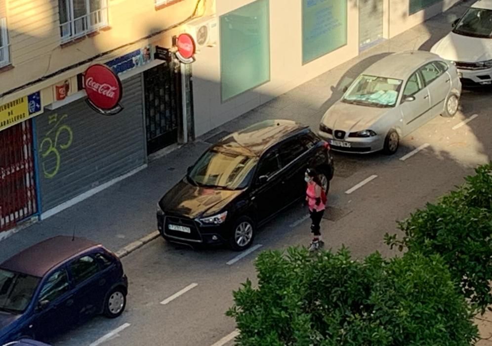 Calle Victoria, esta mañana