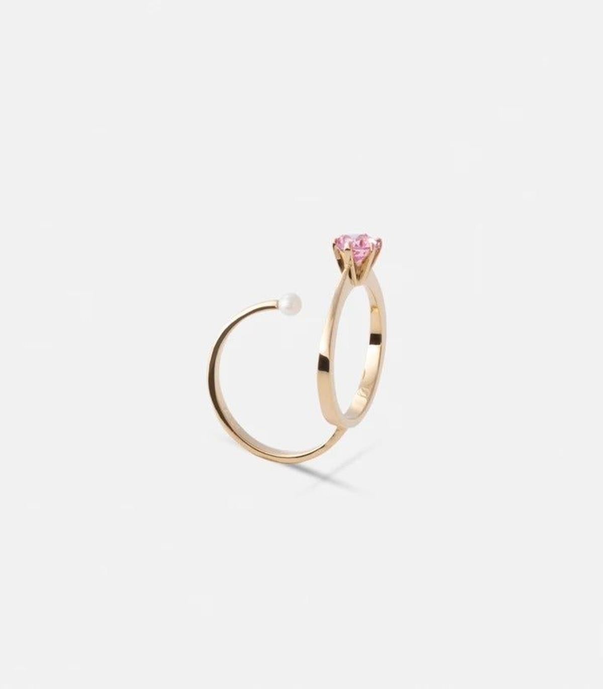 Anillo Pink Icon, de Jane Bardot (350 euros)