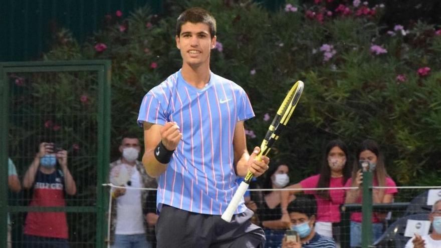 Carlos Alcaraz se mete en el cuadro final del Challenger de Trieste tras superar la previa