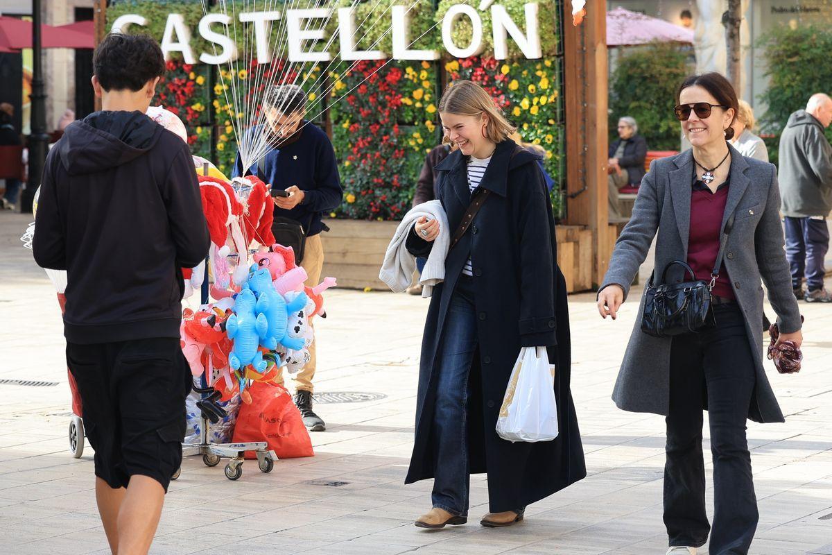 Compras en el centro de Castelló.