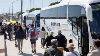 Conflicto de aparcamiento de buses en la Escollera: «La única Administración sin territorio es el Ayuntamiento»