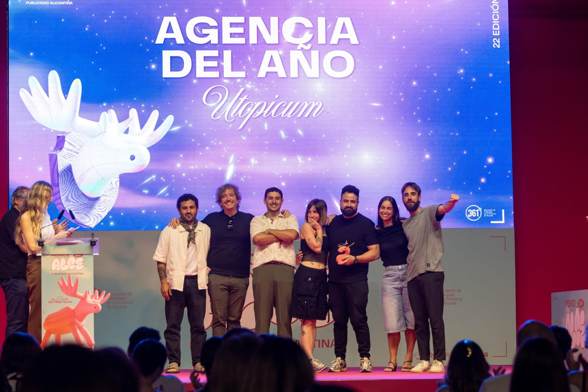 Gala de los premios Alce de publicidad en Benidorm