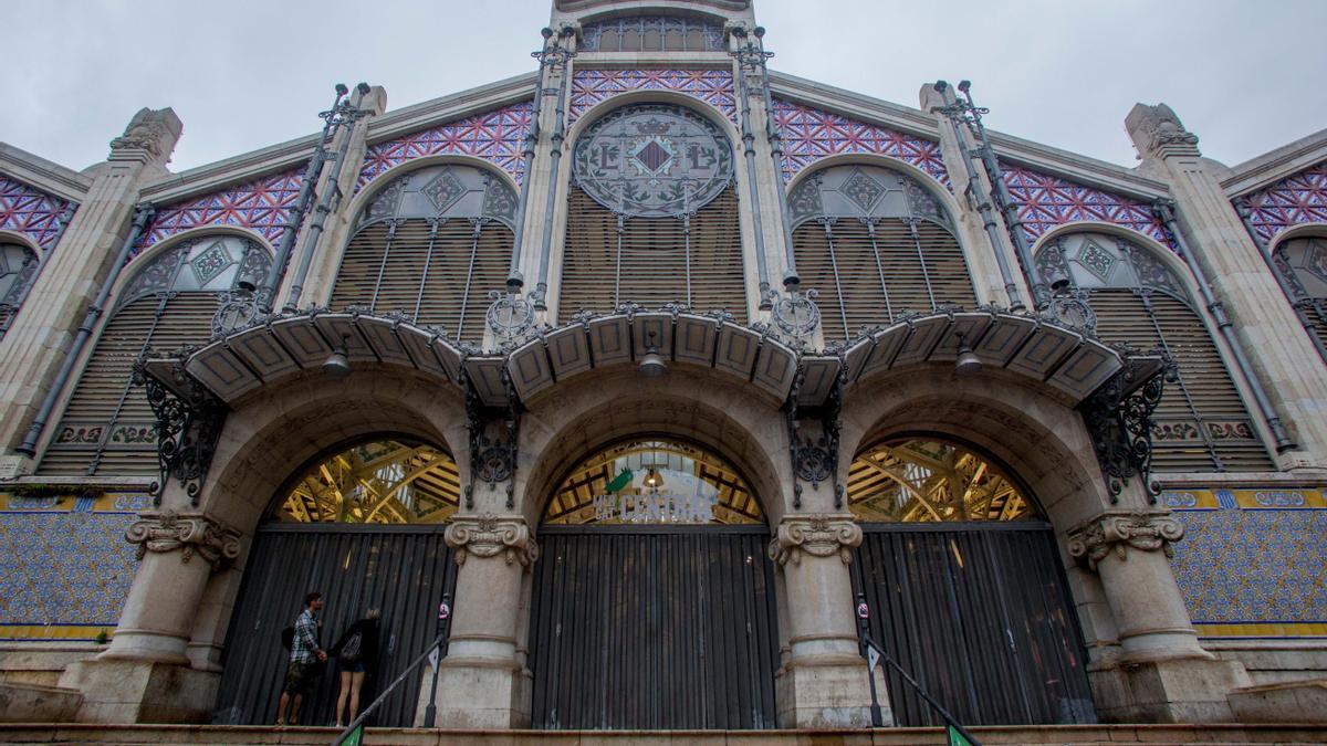 Fachada del Mercado Central de València