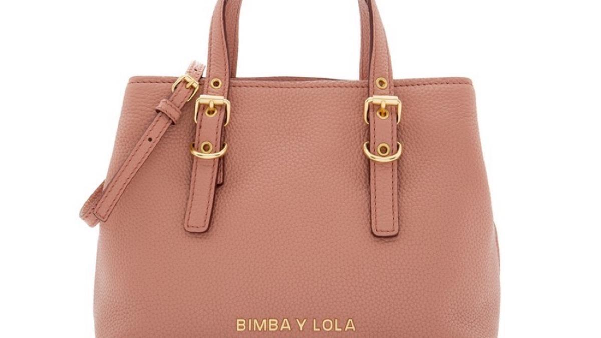 Rebajas Bimba y Lola, bolso nude