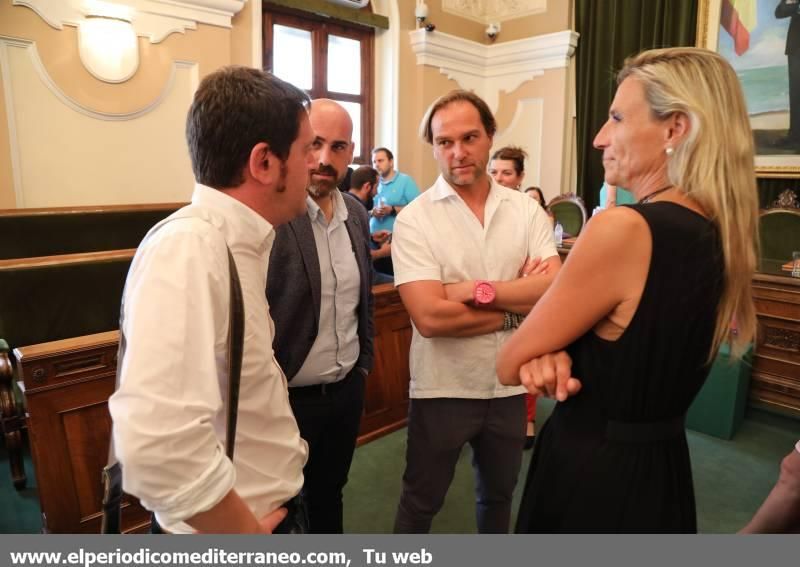 Primer pleno de la legislatura en el Ayuntamiento de Castelló