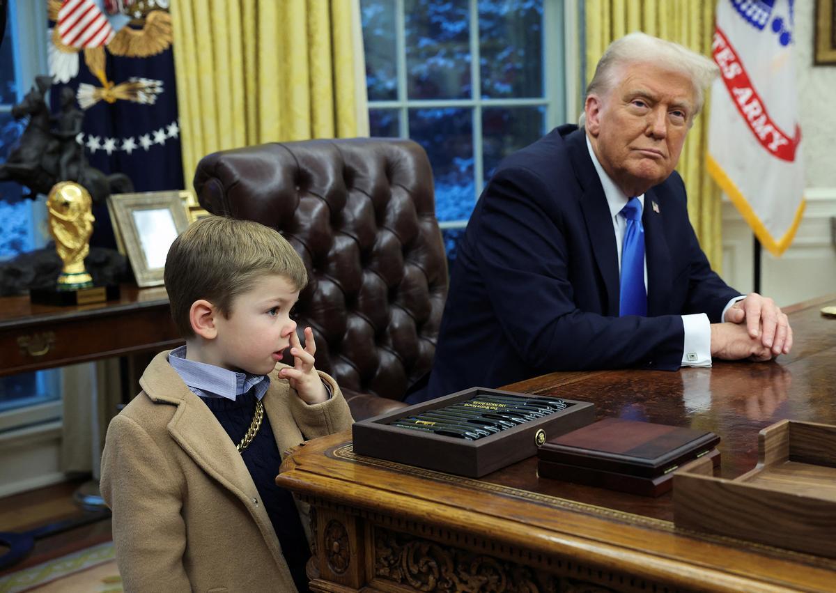 El hijo de Elon Musk, protagonista en la Casa Blanca
