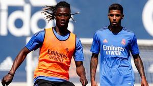 Último entrenamiento del Real Madrid antes de recibir al Levante