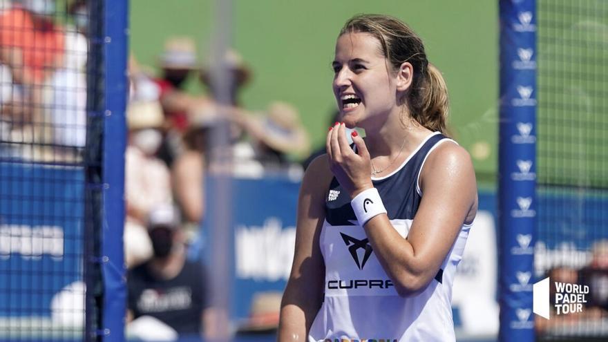 Ari Sánchez, durante un torneo.