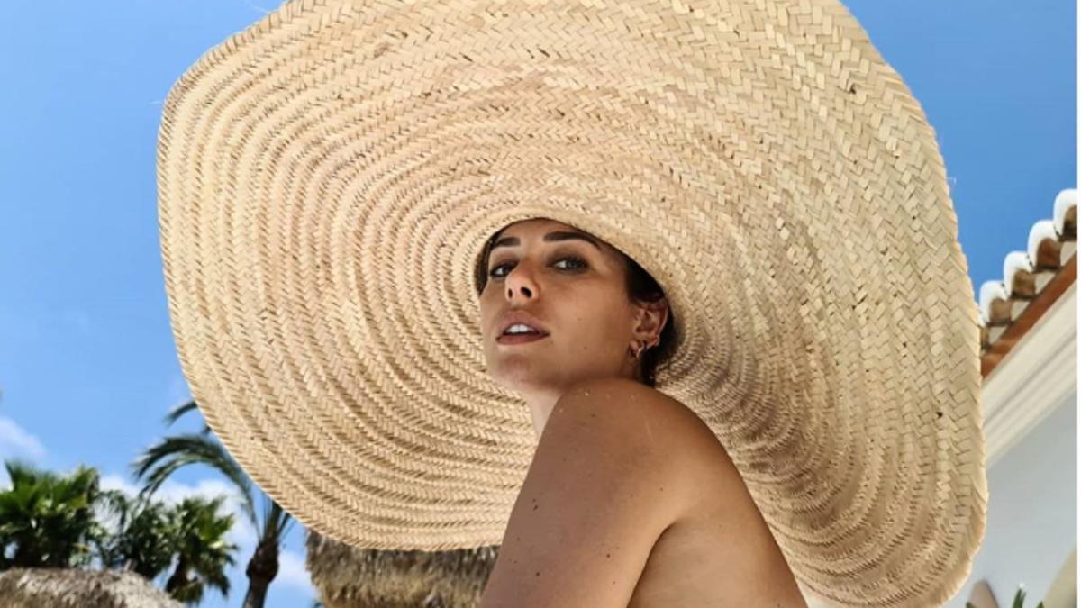 Blanca Suárez  tiene el sombrero del verano