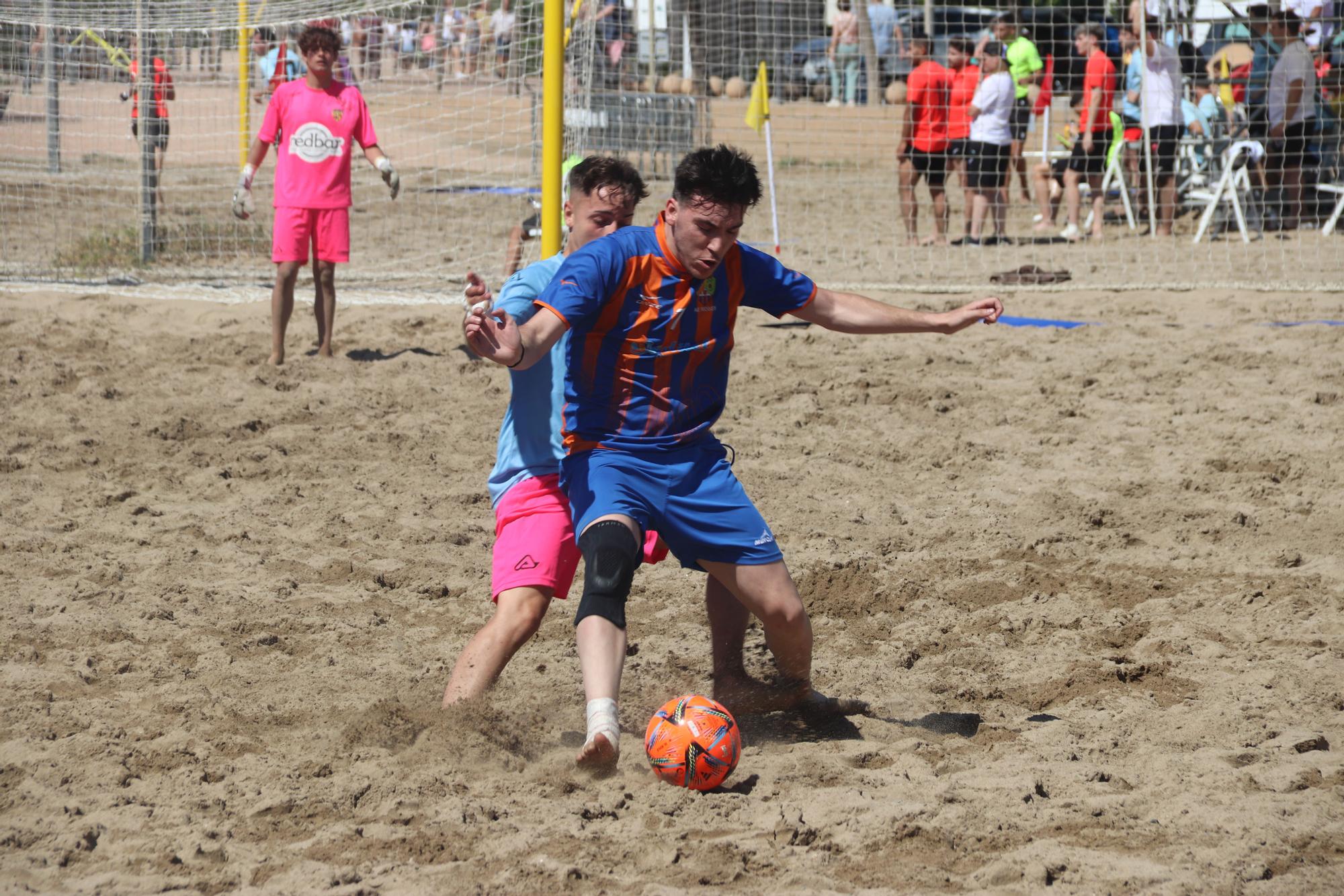 Campionats de Catalunya de futbol platja a Roses