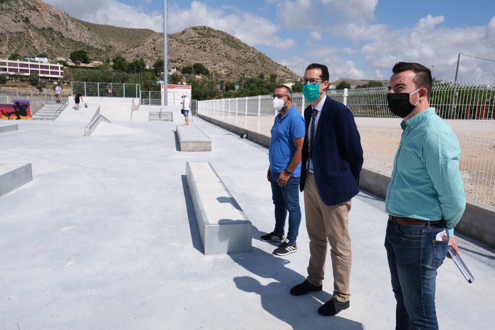 Skate Park de Elda: así es el nuevo parque deportivo