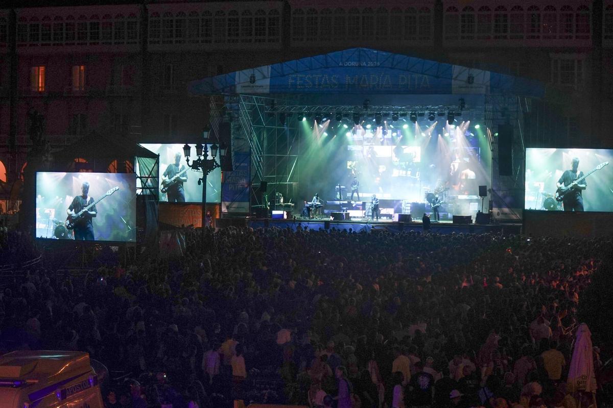 El grupo de indie barcelonés ha sido uno de los principales atractivos de la inauguración de esta 39 edición del festival coruñés.