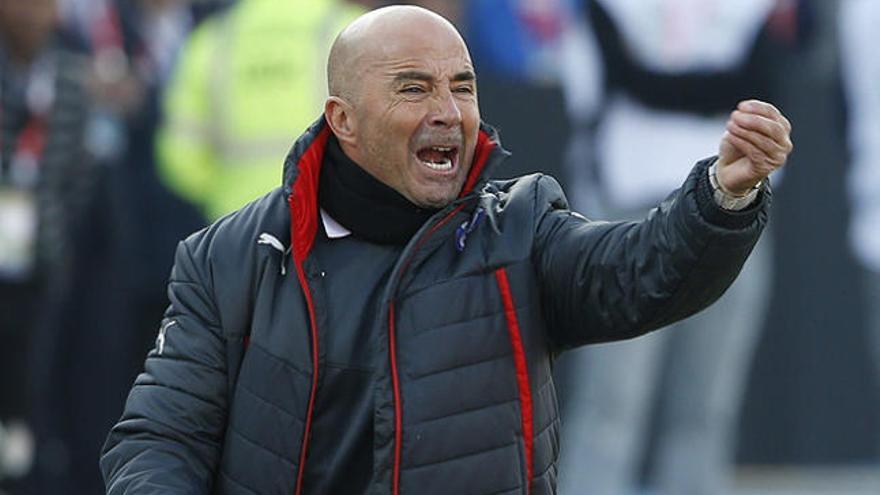 Sampaoli ensaya con Nasri y Vietto en el ataque sevillista