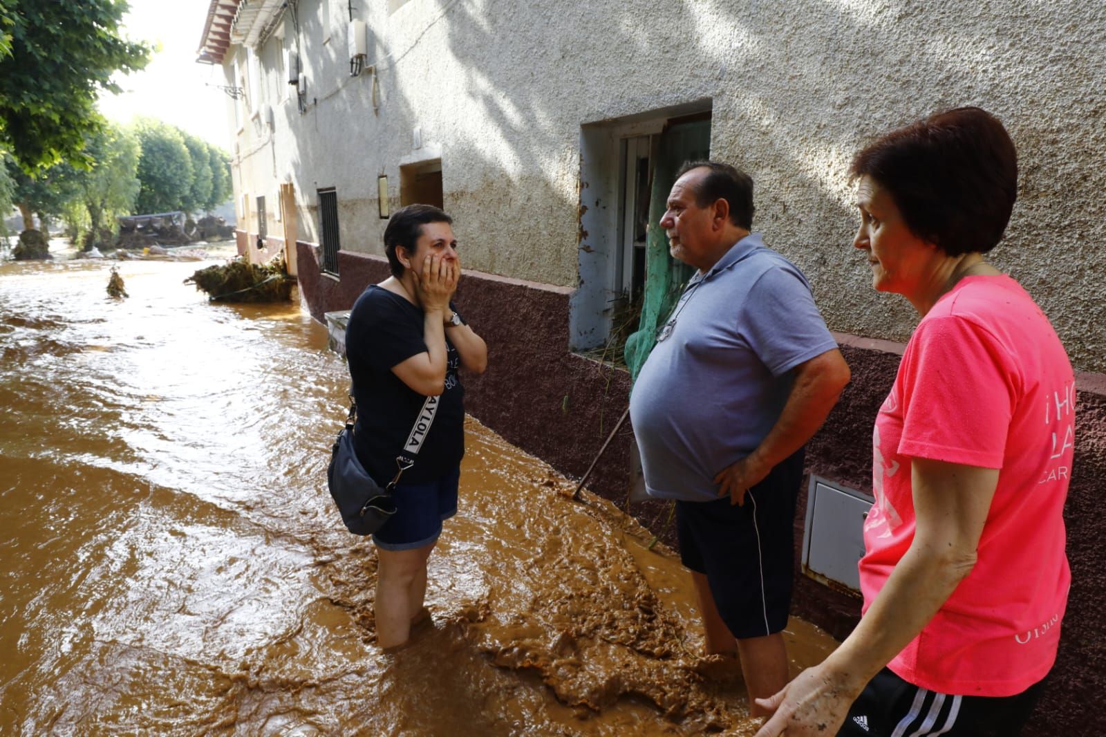 En imágenes | Así ha quedado Azuara tras la fuerte tormenta que causó destrozos este viernes