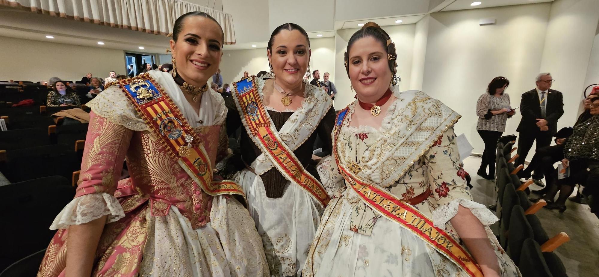 La alfombra roja de las comisiones de falla en la Exaltación