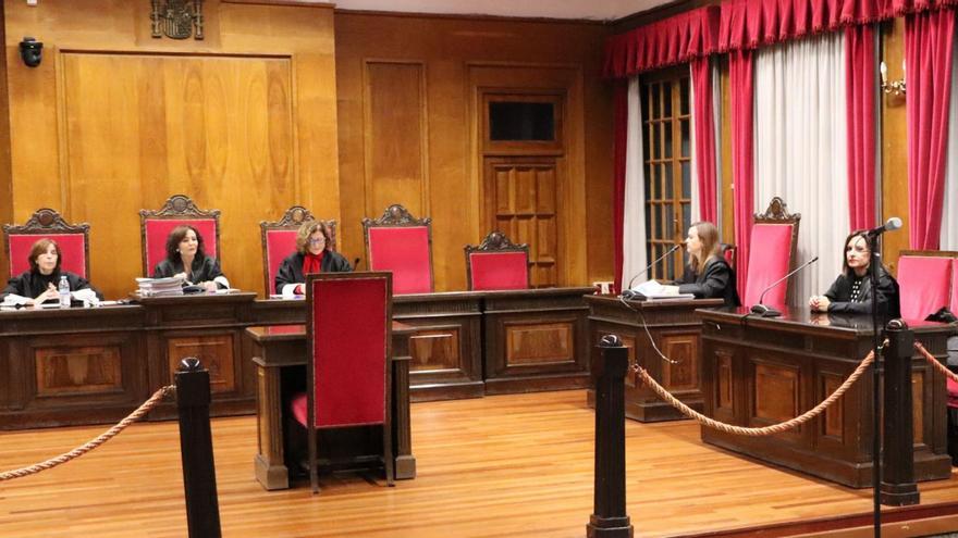 Un juicio en la Audiencia Provincial de Ourense. |   // F. CASANOVA