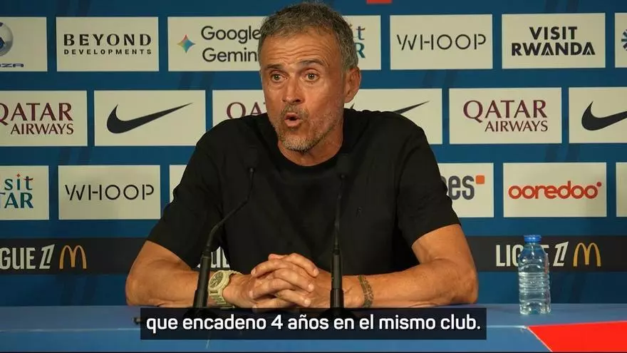 Luis Enrique, renovado: "Más motivado que el primer año"