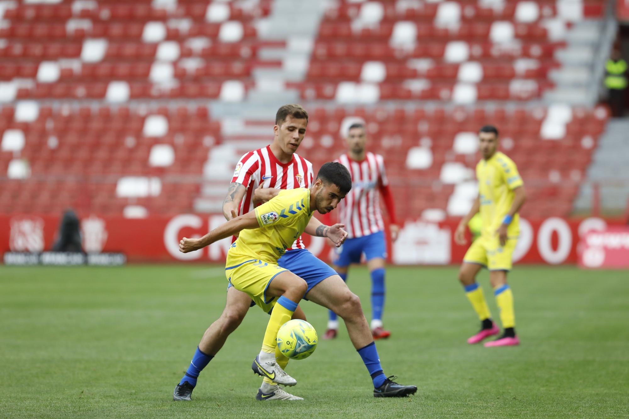 El partido del Sporting ante Las Palmas, en imágenes