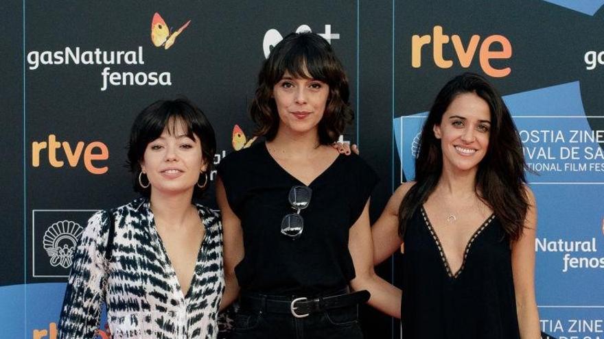 El trío protagonista de &#039;La llamada&#039;: Anna Castillo, Belén Cuesta y Macarena García