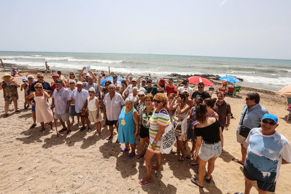 Vecinos de Punta Margalla en Torrevieja, en contra