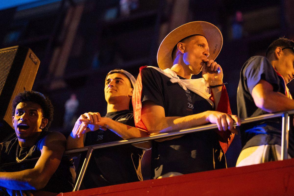 La rúa del Barça por las calles de Barcelona