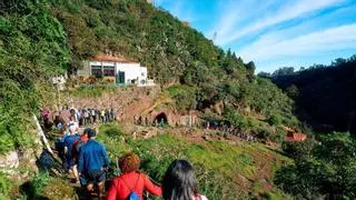 Moya celebra la tradicional peregrinación en honor a Nuestra Señora de Candelaria
